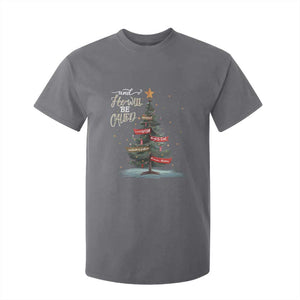 Xmas Christian T Shirt For Kid He Will Be Called Wonderful Counselor TS09 Charcoal Print Your Wear