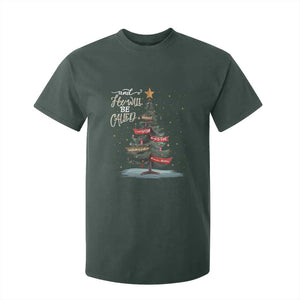 Xmas Christian T Shirt For Kid He Will Be Called Wonderful Counselor TS09 Dark Forest Green Print Your Wear