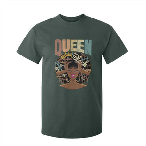 African Americans Teacher T Shirt For Kid Educated Strong Black Queen Women TS09 Dark Forest Green Print Your Wear