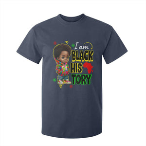 Handsome Kids Boys I Am Black History Month T Shirt For Kid TS09 Navy Printyourwear