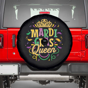 Mardi Gras Queen Spare Tire Cover Parade Party Fat Tuesday New Orleans TS09 Black Print Your Wear