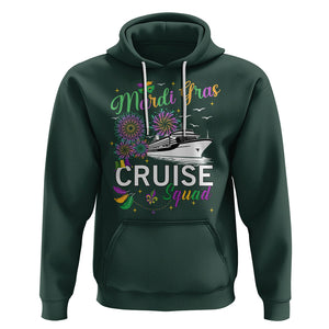 Mardi Gras Hoodie Cruise Squad Matching Group Family Vacation TS09 Dark Forest Green Printyourwear