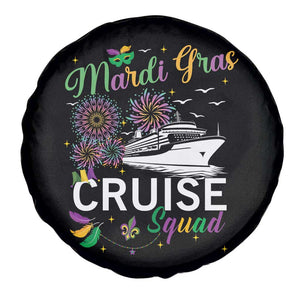 Mardi Gras Spare Tire Cover Cruise Squad Matching Group Family Vacation TS09 Print Your Wear
