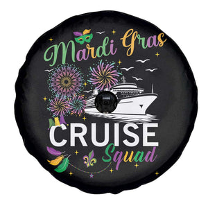 Mardi Gras Spare Tire Cover Cruise Squad Matching Group Family Vacation TS09 Print Your Wear