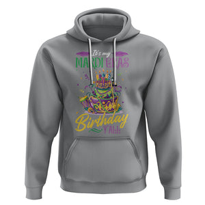 Funny It's My Mardi Gras Birthday Y'all Hoodie TS09 Sport Gray Printyourwear