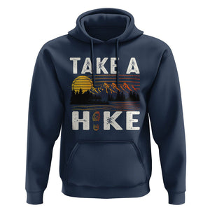 Hiking Lover Hoodie Take A Hike Outdoor Nature Camping TS09 Navy Printyourwear