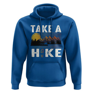 Hiking Lover Hoodie Take A Hike Outdoor Nature Camping TS09 Royal Blue Printyourwear