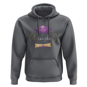 Phinished Ph.D Graduation Hoodie TS09 Charcoal Print Your Wear