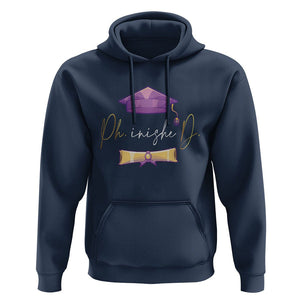 Phinished Ph.D Graduation Hoodie TS09 Navy Print Your Wear