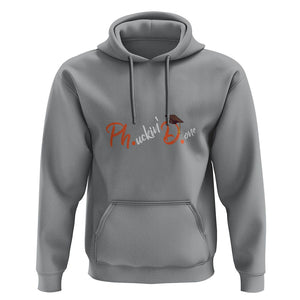 Ph.D. Graduation Hoodie Phucking Done PhD TS09 Sport Gray Print Your Wear