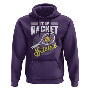 Funny Tennis Hoodie It's Racket Science TS09 Purple Print Your Wear