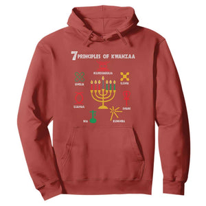 Christmas Hoodie 7 Principles Of Kwanzaa African American Festival TS09 Red Printyourwear