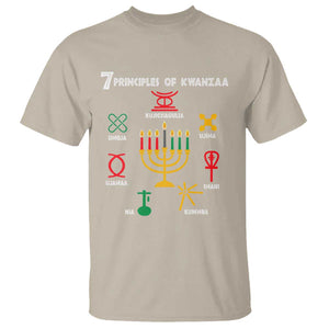 Christmas T Shirt 7 Principles Of Kwanzaa African American Festival TS09 Sand Printyourwear