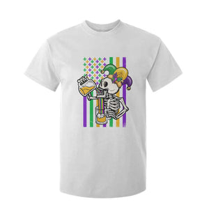 Mardi Gras Beer Lover American Flag Fat Tuesday Parade T Shirt For Kid TS09 White Print Your Wear