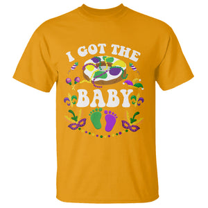 Mardi Gras T Shirt I Got The Baby Funny Pregnancy Announcement TS09 Gold Printyourwear