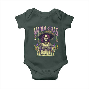 Mardi Gras Baby Onesie Voodoo Queen Creepy Doll TS09 Print Your Wear