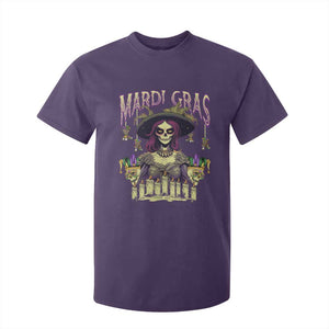 Mardi Gras T Shirt For Kid Voodoo Queen Creepy Doll TS09 Purple Print Your Wear