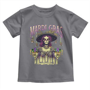 Mardi Gras Toddler T Shirt Voodoo Queen Creepy Doll TS09 Charcoal Print Your Wear