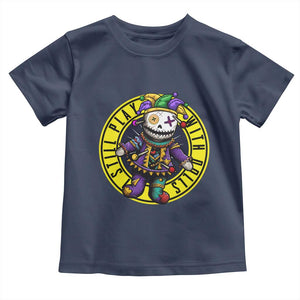 I Still Play With Doll Voodoo Mardi Gras Toddler T Shirt TS09 Navy Print Your Wear
