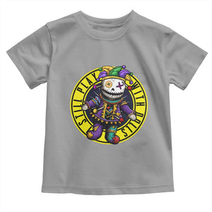 I Still Play With Doll Voodoo Mardi Gras Toddler T Shirt TS09 Sport Gray Print Your Wear