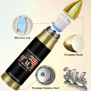 Trump 47 Bullet Tumbler The Golden Age Of America Begins Right Now 2025 TS09 Print Your Wear