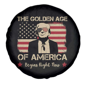 Trump 47 Spare Tire Cover The Golden Age Of America Begins Right Now 2025 TS09 Print Your Wear