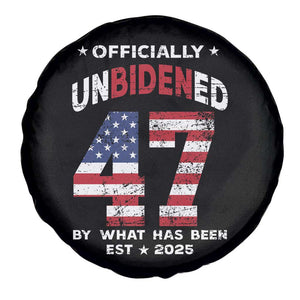 Funny Trump Spare Tire Cover Unbidened By What Has Been Pun TS09 Print Your Wear