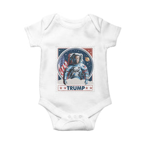 Funny Trump Baby Onesie Make Space Great Again TS09 White Print Your Wear