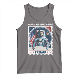 Funny Trump Tank Top Make Space Great Again TS09 Deep Heather Print Your Wear