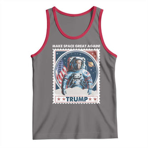 Funny Trump Tank Top Make Space Great Again TS09 Deep Heather Red Print Your Wear