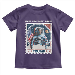 Funny Trump Toddler T Shirt Make Space Great Again TS09 Purple Print Your Wear