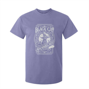 Black Cat Witch T Shirt For Kid Salem Apothecary Halloween TS09 Violet Print Your Wear