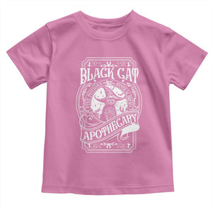 Black Cat Witch Toddler T Shirt Salem Apothecary Graphic Halloween TS09 Azalea Print Your Wear