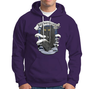 Icelandic Christmas Hoodie Yule Cat Jolakotturinn Xmas Eve TS09 Purple Printyourwear