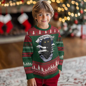 Icelandic Xmas Ugly Christmas Sweater Yule Cat Jolakotturinn Xmas Eve TS09 Christmas Print Your Wear