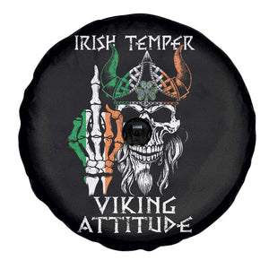 Funny Irish Viking Spare Tire Cover Irish Temper Viking Attitude TS09 Print Your Wear