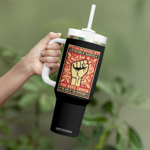 Social Justice Tumbler With Handle If You Are Neutral In Situations Of Injustice You Have Chosen The Side Of The Oppressor TS09 Print Your Wear