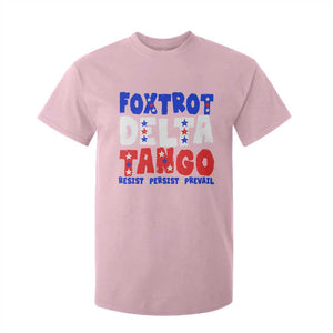 FDT Foxtrot Delta Tango T Shirt For Kid TS09 Light Pink Print Your Wear