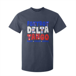 FDT Foxtrot Delta Tango T Shirt For Kid TS09 Navy Print Your Wear