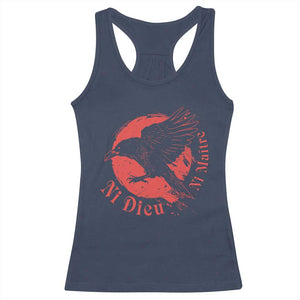 Anarchism Racerback Tank Top Ni Dieu Ni Maitre Neither God Nor Master TS09 Navy Print Your Wear
