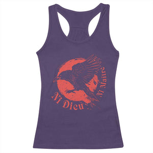 Anarchism Racerback Tank Top Ni Dieu Ni Maitre Neither God Nor Master TS09 Purple Print Your Wear
