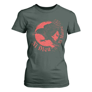 Anarchism T Shirt For Women Ni Dieu Ni Maitre Neither God Nor Master TS09 Dark Forest Green Print Your Wear