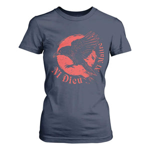 Anarchism T Shirt For Women Ni Dieu Ni Maitre Neither God Nor Master TS09 Navy Print Your Wear