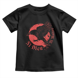 Anarchism Toddler T Shirt Ni Dieu Ni Maitre Neither God Nor Master TS09 Black Print Your Wear