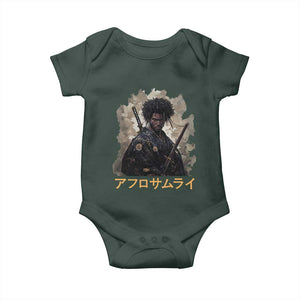 Afro Samurai Baby Onesie Black Pride Japanese Arts TS09 Print Your Wear