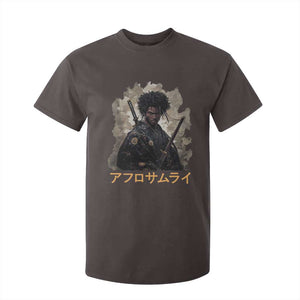 Afro Samurai T Shirt For Kid Black Pride Japanese Arts TS09 Dark Chocolate Print Your Wear