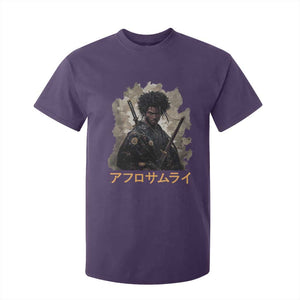 Afro Samurai T Shirt For Kid Black Pride Japanese Arts TS09 Purple Print Your Wear