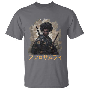 Afro Samurai T Shirt Black Pride Japanese Arts TS09 Charcoal Print Your Wear
