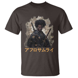 Afro Samurai T Shirt Black Pride Japanese Arts TS09 Dark Chocolate Print Your Wear
