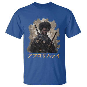 Afro Samurai T Shirt Black Pride Japanese Arts TS09 Royal Blue Print Your Wear